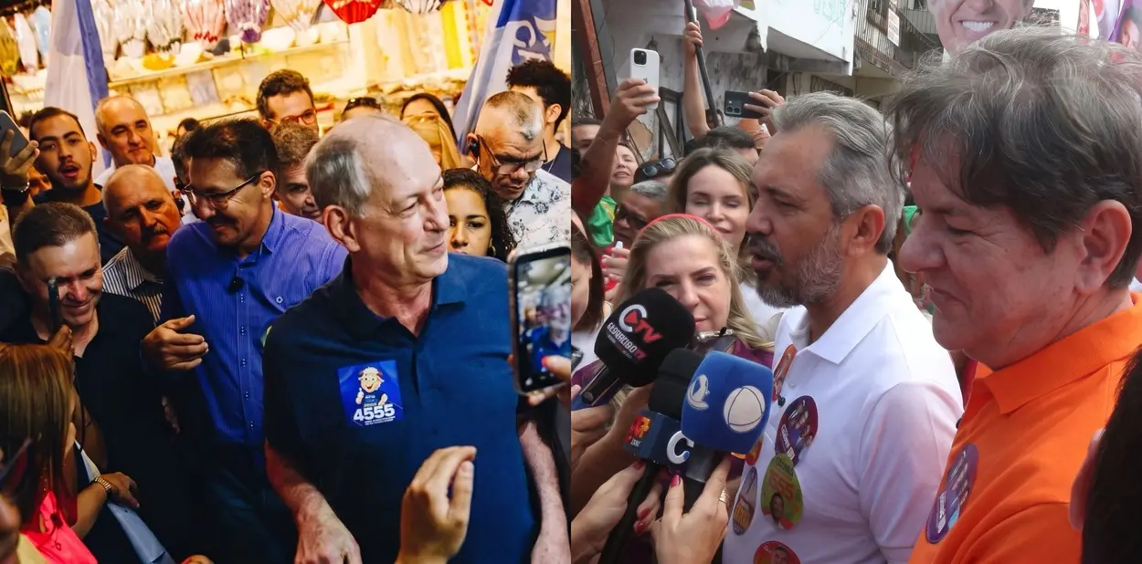 Imagem da notícia Santos, coronéis e outros adjetivos: os primeiros recados da campanha no Ceará