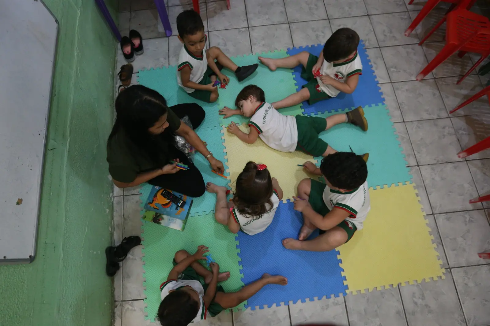 Acolhimento é prática essencial da instituição, tanto para as crianças quanto para seus familiares.