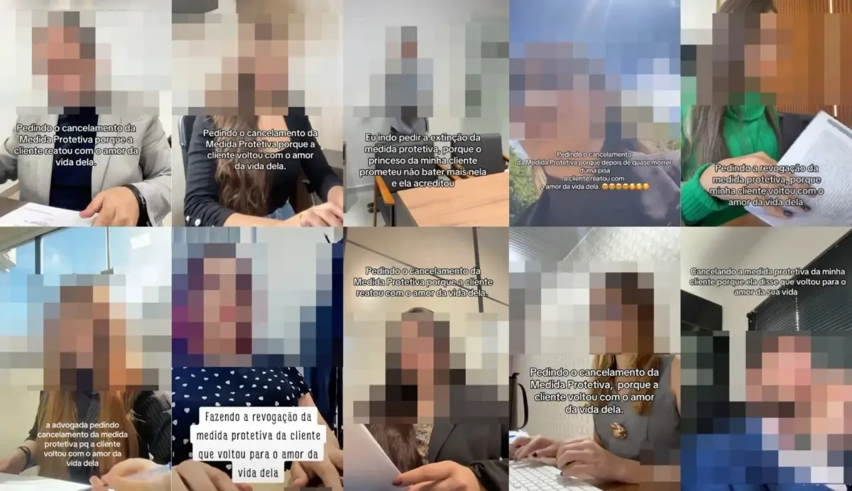 Imagem da notícia Advogados ironizam medidas protetivas em nova trend no TikTok; OAB é notificada 