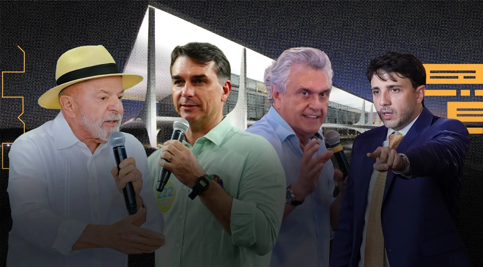 Imagem da notícia Antifeminicídio e uso de esposas: como candidatos a presidente buscam atrair voto feminino em 2026?