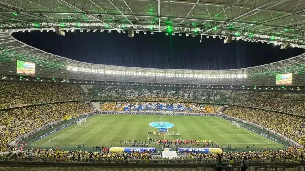 Imagem da notícia Arena Castelão recebe nove jogos da Copa do Mundo Feminino e pode ter Brasil no mata-mata
