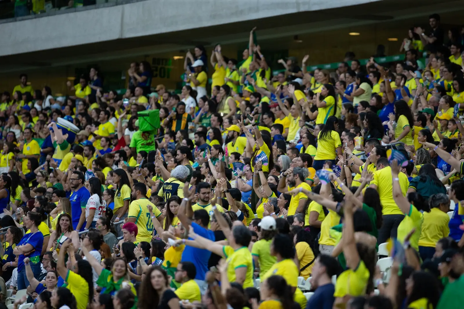Imagem da notícia Arena Castelão recebe nove jogos da Copa do Mundo Feminino e pode ter Brasil no mata-mata