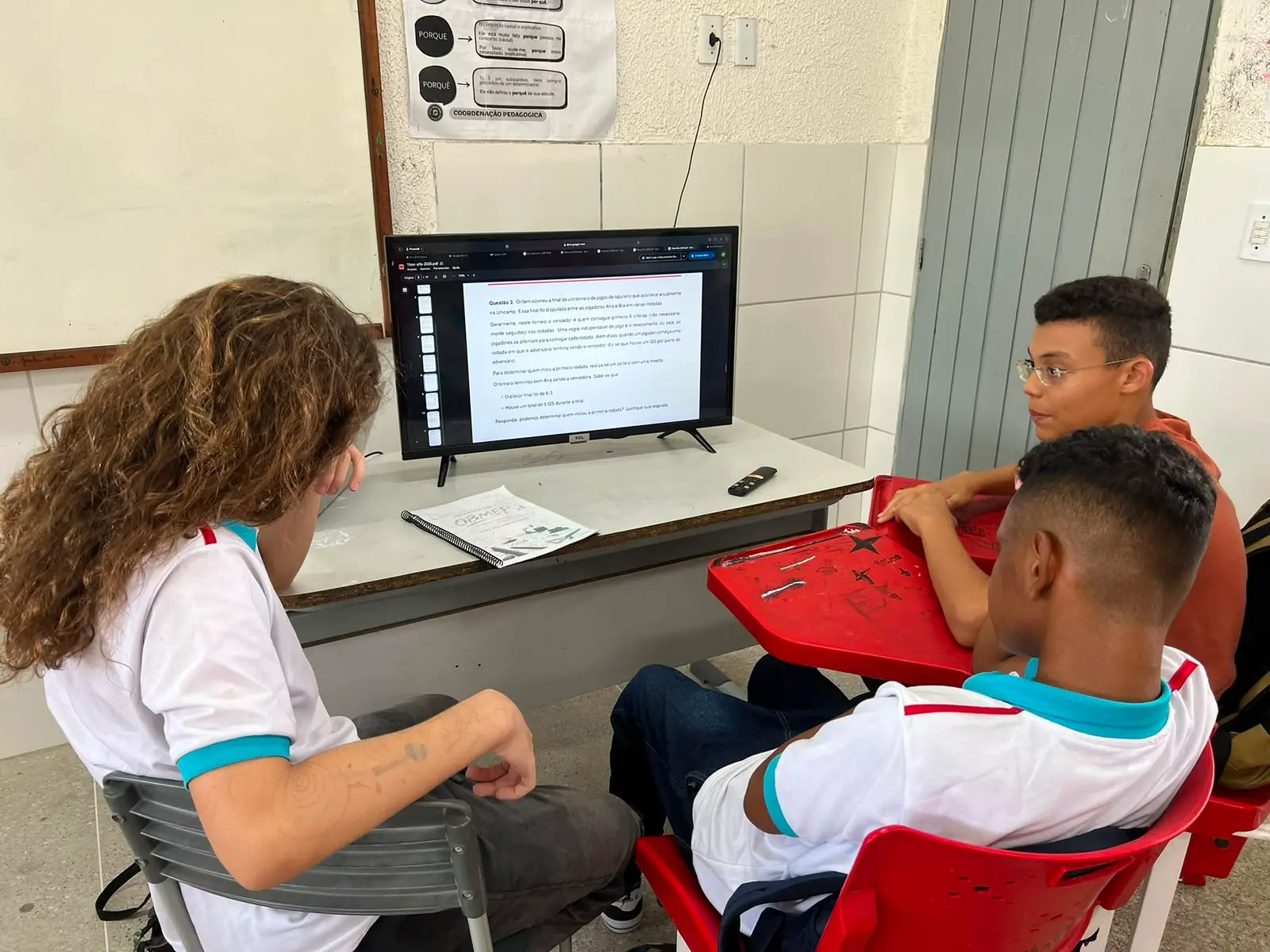 Imagem da notícia Alunos de Caucaia se classificam para Olimpíada nacional, mas não têm recursos para viajar
