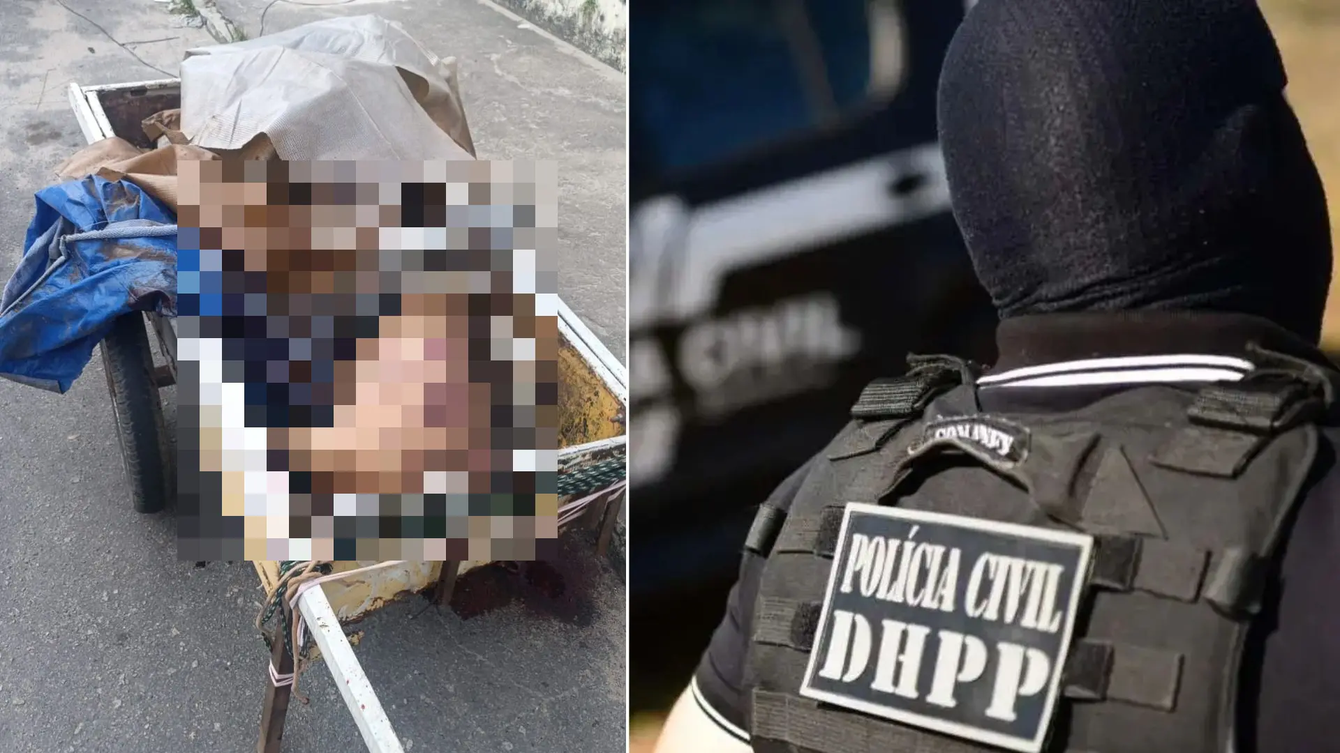 Imagem da notícia Corpo é encontrado em carrinho de reciclagem no bairro Carlito Pamplona, em Fortaleza