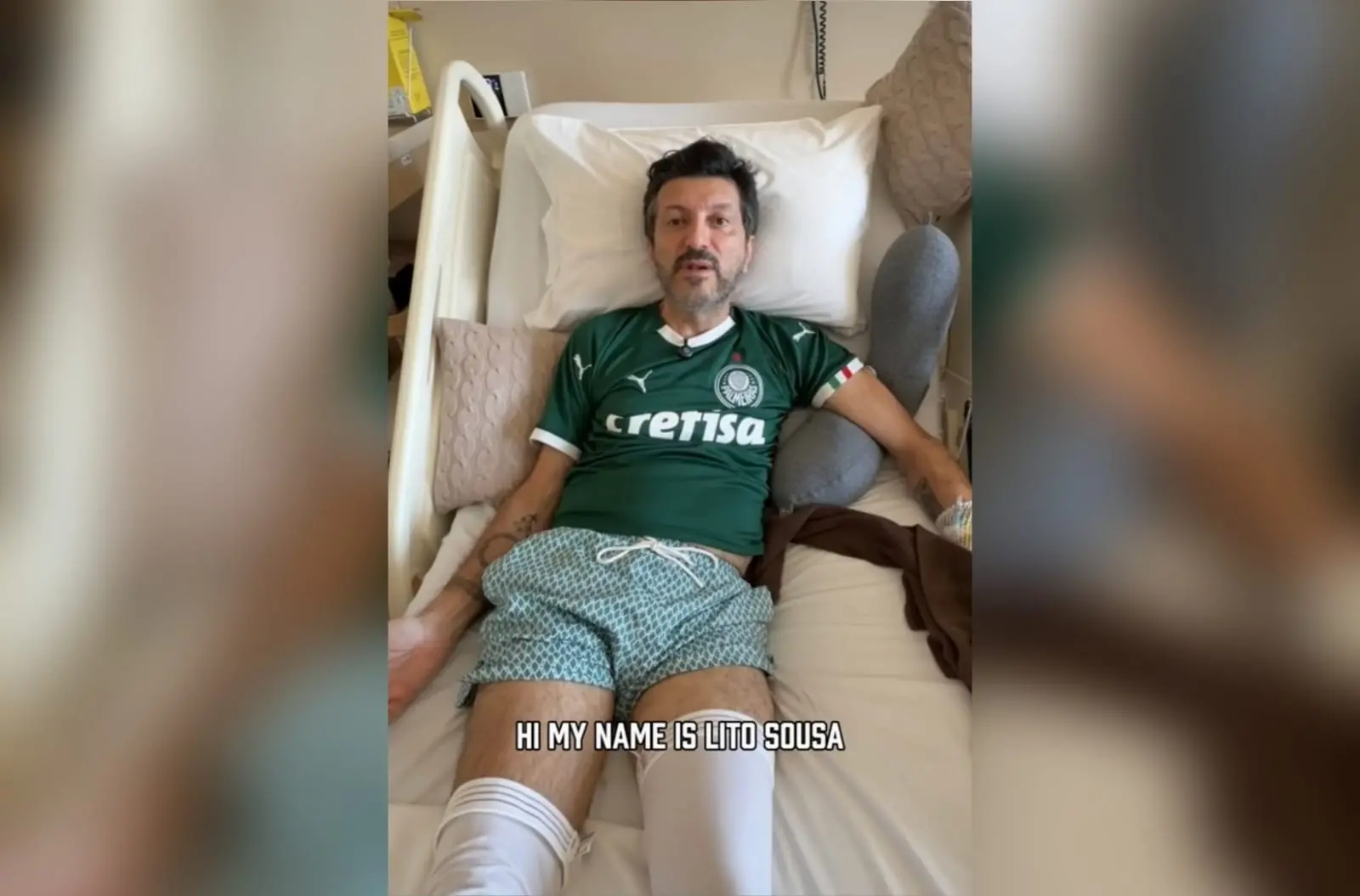 Imagem da notícia Com Creutzfeldt-Jakob, Lito Sousa grava vídeo e pede ajuda para ser incluído em testes experimentais