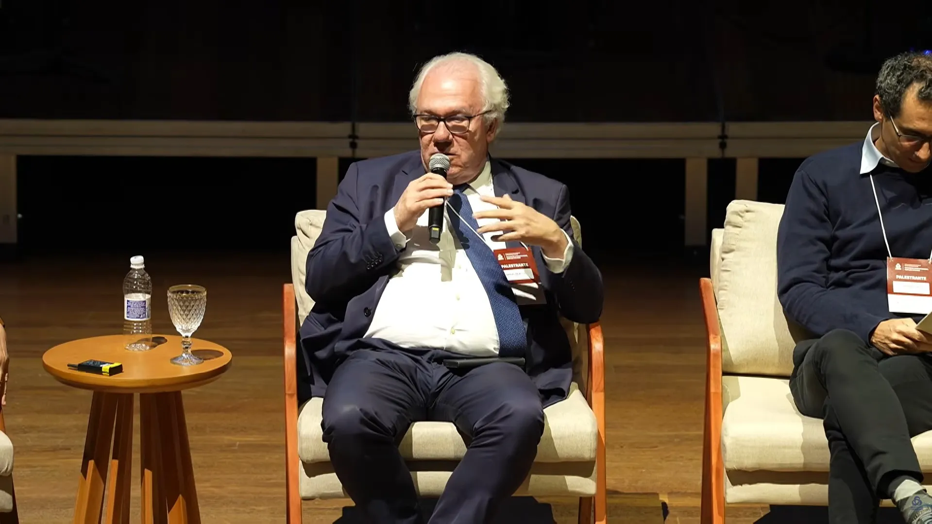 Manuel Palácios, presidente do Inep, participou de uma mesa de discussão do VI Seminário Internacional de Gestão Educacional, promovido pelo Instituto Unibanco, em São Paulo.