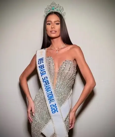 Imagem da notícia Miss Brasil Supranational 2026 perde título depois de anunciar gravidez