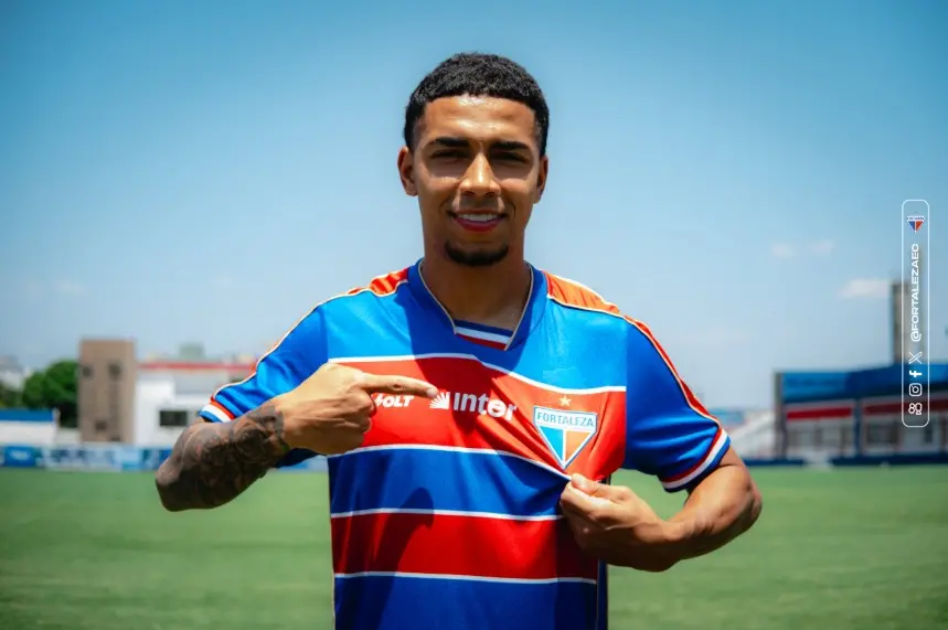 Imagem da notícia Fortaleza anuncia lateral-esquerdo Kaio Henrique
