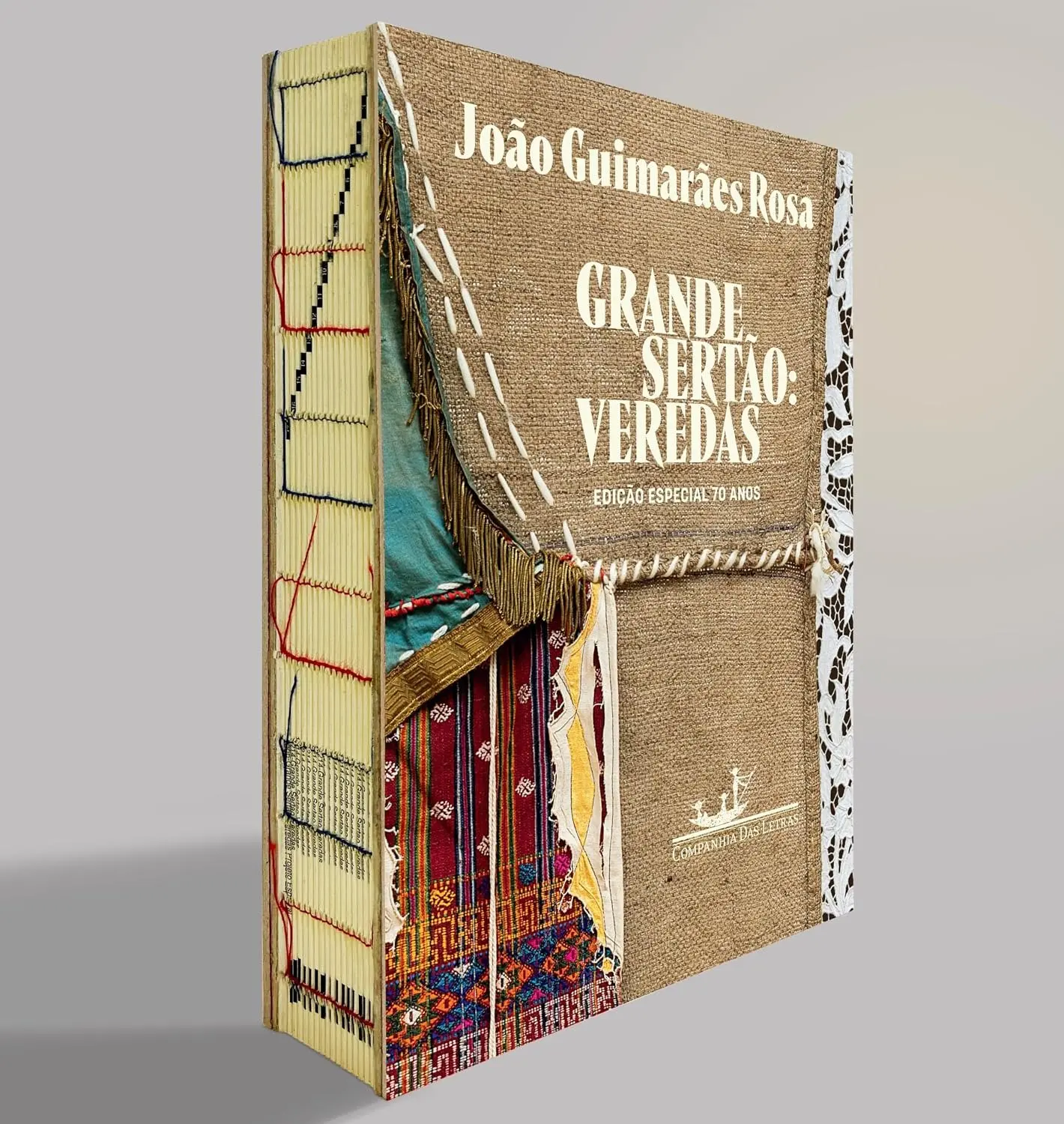 Imagem do livro Grande sertão: veredas, em novo projeto gráfico.