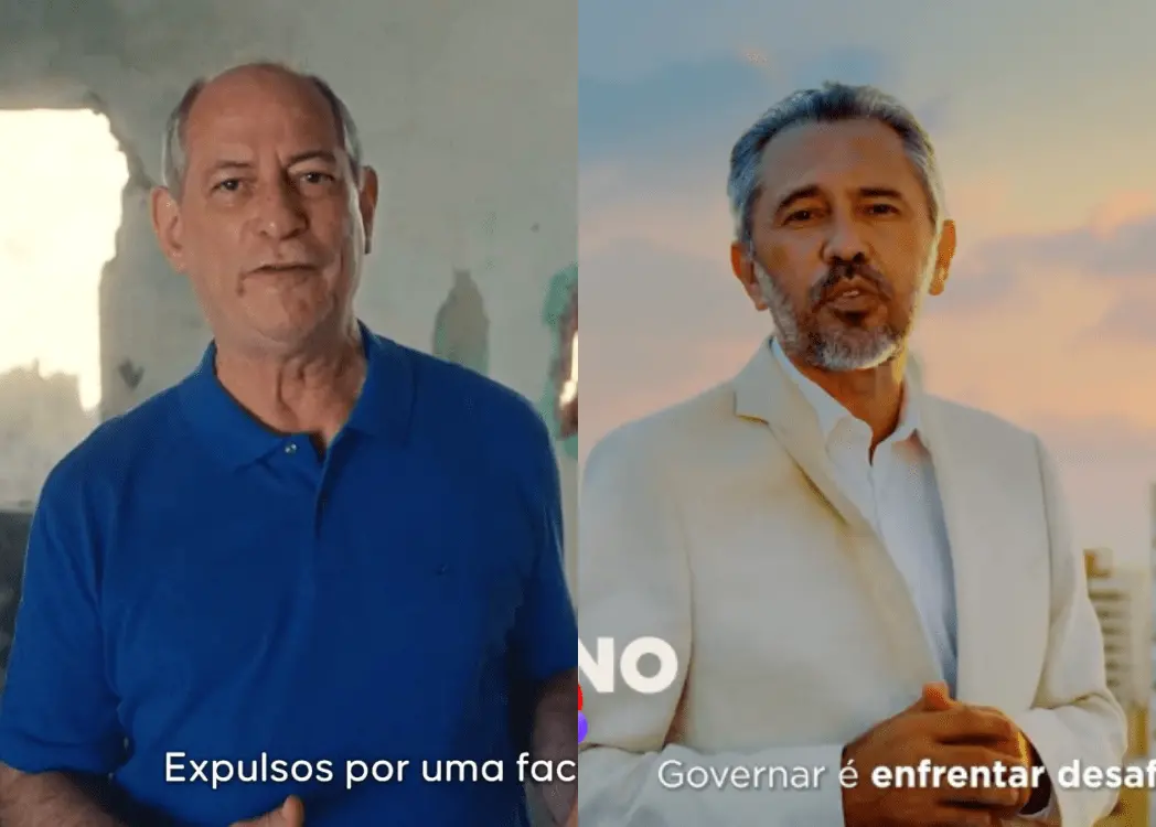 Imagem da notícia Ciro aborda facções criminosas no Ceará; Elmano aposta em Lula na estreia da propaganda na TV