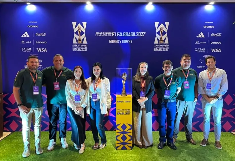 Representantes da Secretaria do Esporte do Ceará, da Prefeitura de Fortaleza e da Federação Cearense de Futebol estiveram no encontro.