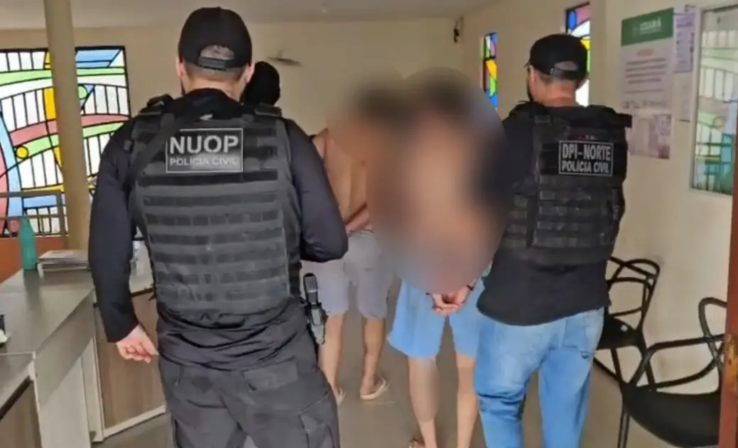 Imagem da notícia Três homens são presos em flagrante por ameaças e extorsões no contexto eleitoral em Itapajé