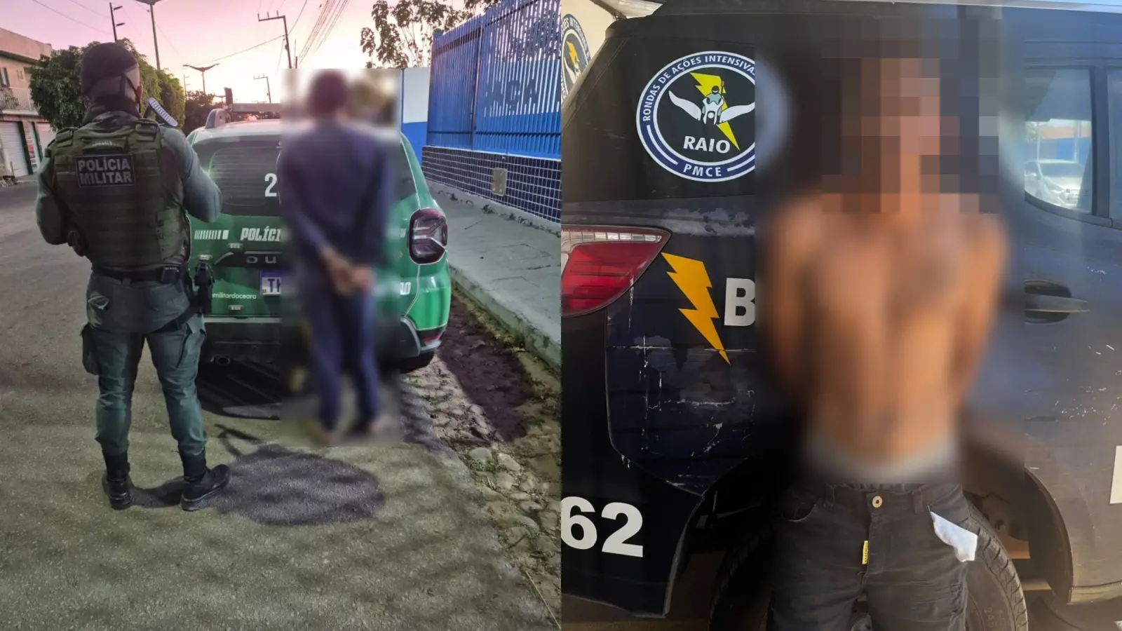 Imagem da notícia Dois homens são presos suspeitos de matar agricultor de 61 anos em São Benedito