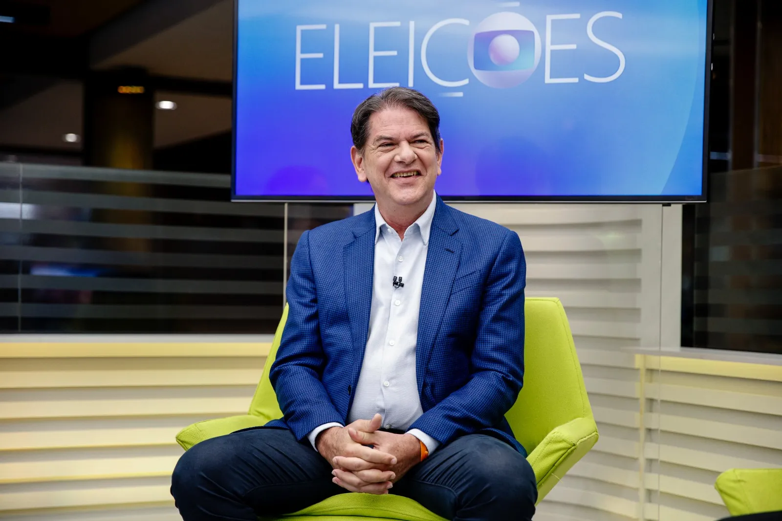 Cid Gomes participou de sabatina na TV Verdes Mares, do Sistema Verdes Mares.