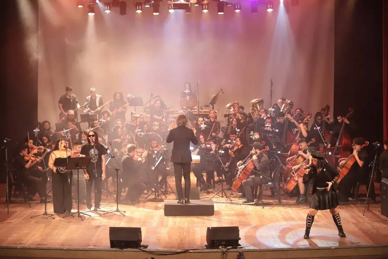 OSUFC realiza concerto temático no Cineteatro São Luiz.