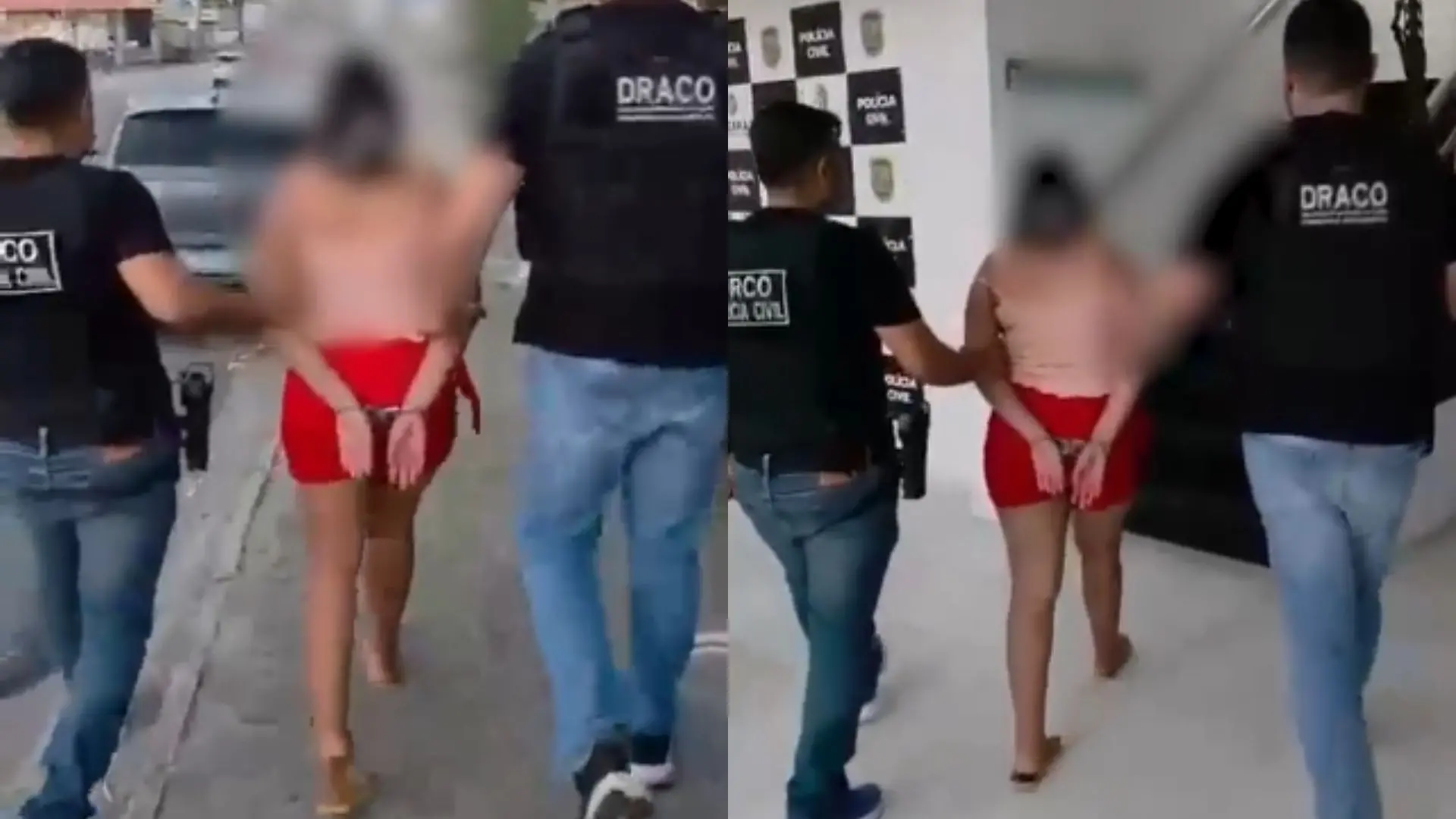 Imagem da notícia Mulher é presa por ameaças relacionadas à política contra comerciantes em Capistrano, no Ceará