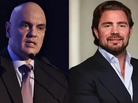 Imagem da notícia: Moraes editou contrato de R$ 131 milhões entre escritório da esposa e Vorcaro, diz site