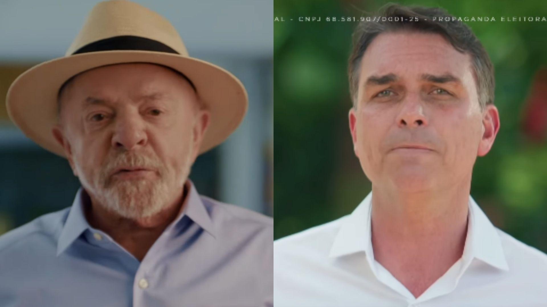 Imagem da notícia Na TV, Lula reforça legado; Flávio mira modelo de Bukele na segurança