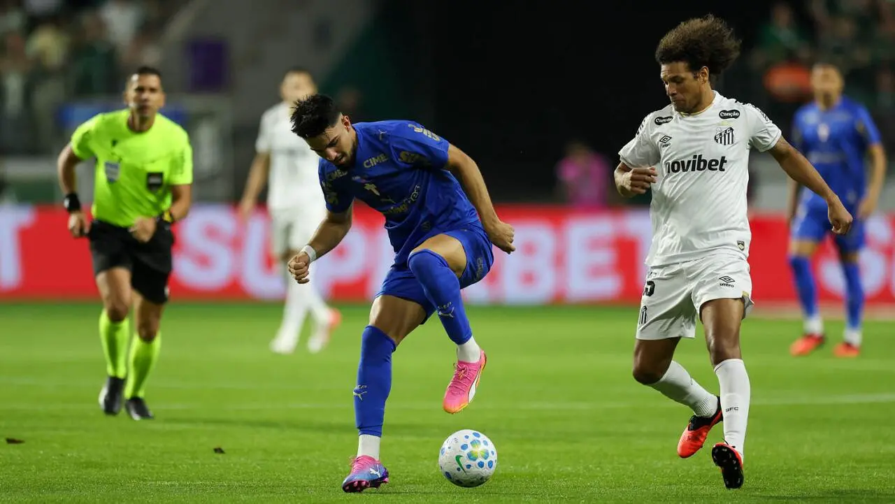 Imagem da notícia Santos x Palmeiras na Copa do Brasil: onde assistir, horário e escalações 