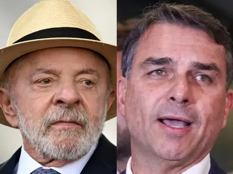 Imagem da notícia: Pesquisa Quaest: Lula tem 37%, Flávio 29% e Cury 10% em cenário de 1º turno