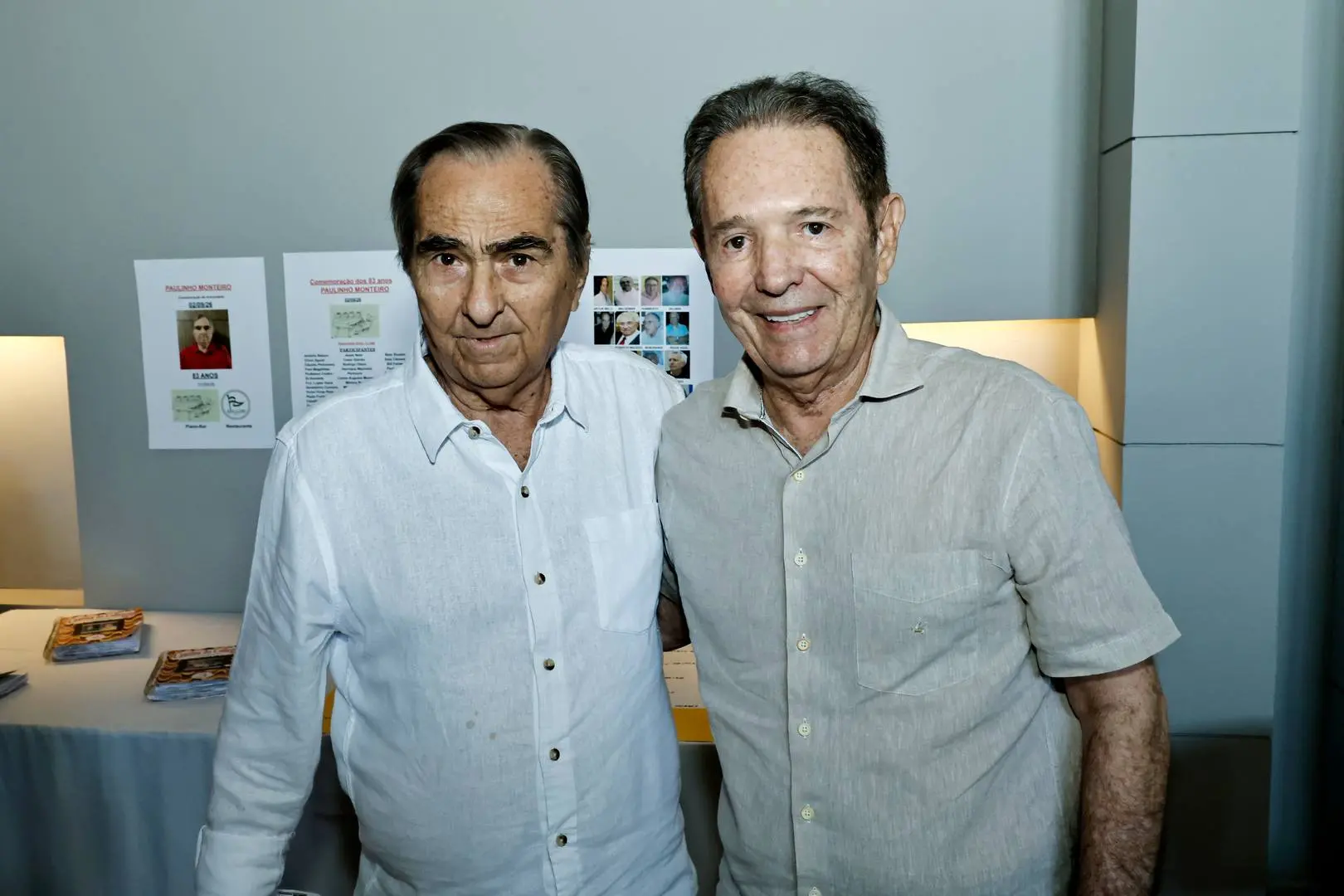 Imagem da notícia CAPTEI: 83 anos de Paulinho Monteiro cercado de amigos no Ideal Clube