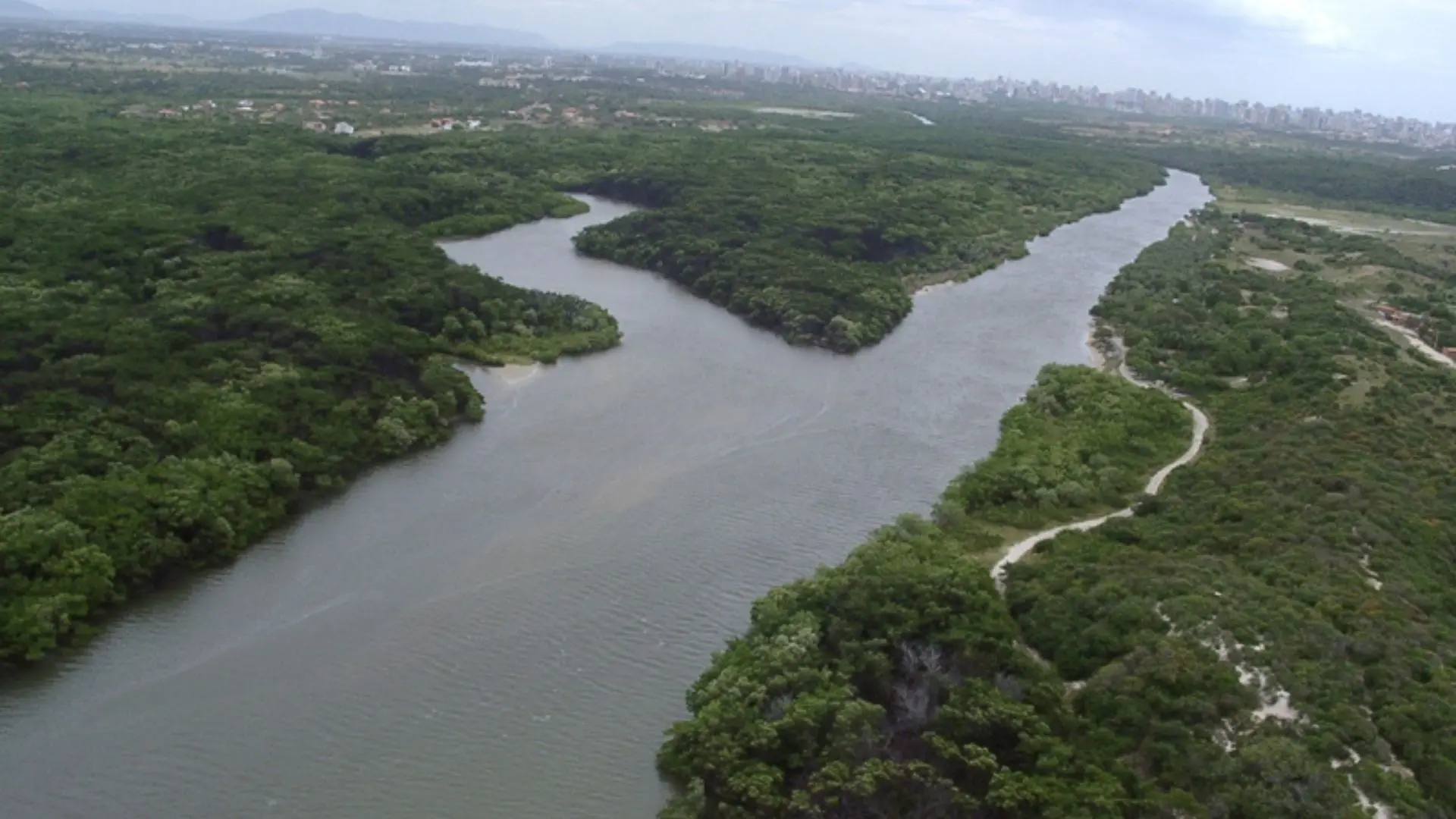 Imagem da notícia Empresário é denunciado por crimes ambientais após construir muro às margens de rio em Eusébio