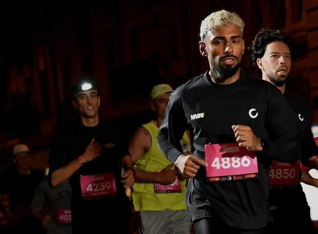 Imagem da notícia Suíço realiza sonho de correr maratona em Fortaleza, cidade natal da mãe
