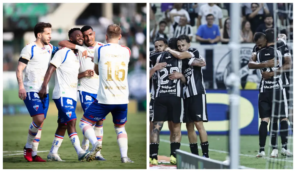 Imagem da notícia Fortaleza e Ceará enfrentam adversário direto do outro e podem se ajudar na 27ª rodada; Veja cenário