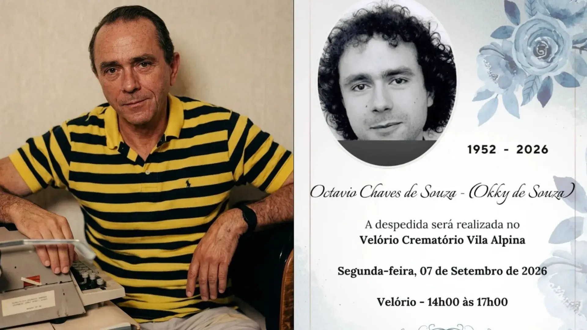 Imagem da notícia Morre aos 73 anos jornalista e critico Okky de Souza
