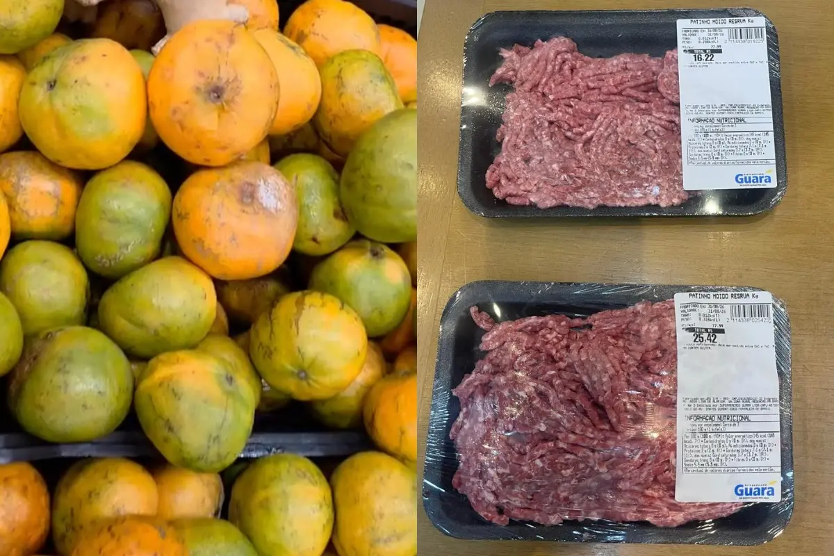 Imagem da notícia Dois supermercados são autuados por venda de alimentos vencidos na Aldeota e no Cocó, em Fortaleza