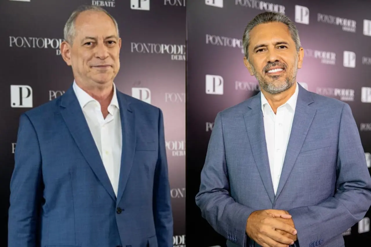 Imagem da notícia Ciro Gomes e Elmano de Freitas chegam ao SVM para o debate PontoPoder