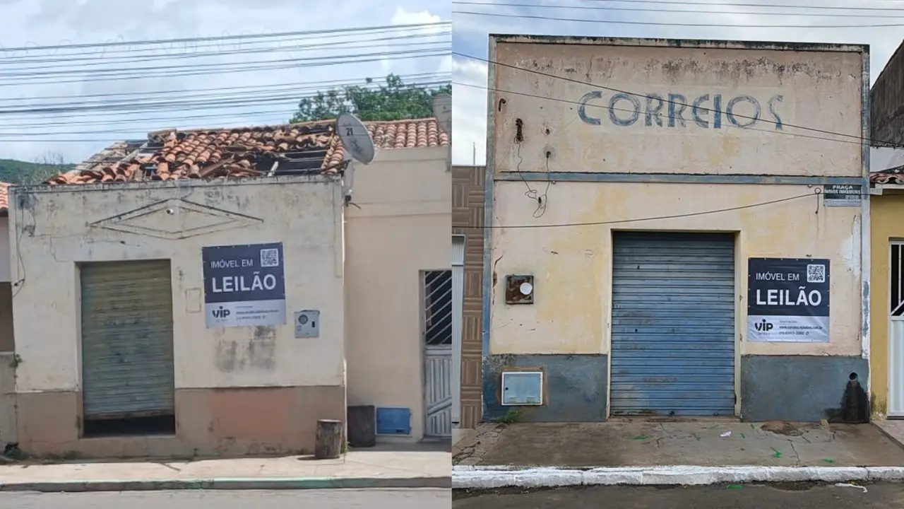 Imagem da notícia Leilão de imóveis dos Correios no Ceará têm lances iniciais a partir de R$ 102 mil