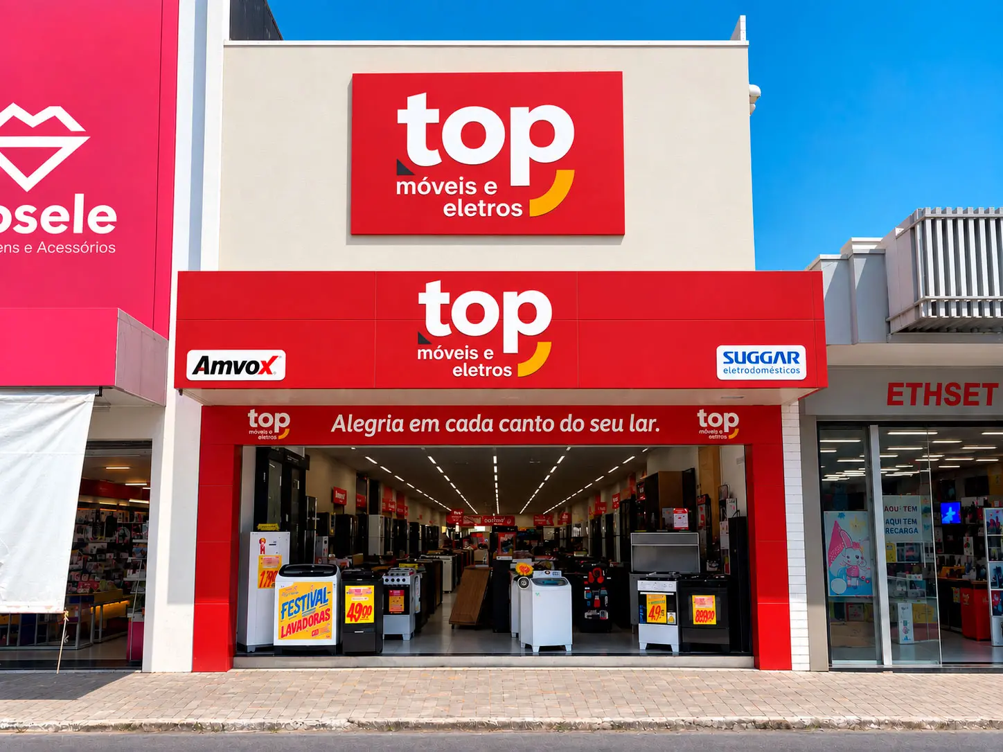 Imagem da notícia Top Móveis e Eletros sorteia R$ 28 mil em prêmios durante campanha no Ceará e Piauí