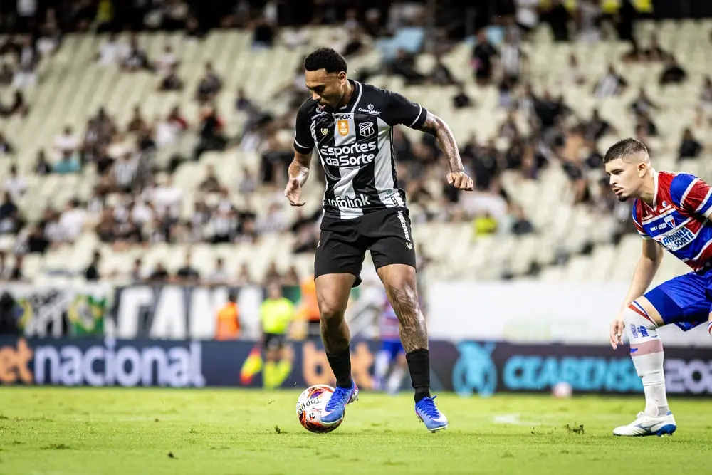 Imagem da notícia Ceará pode igualar invencibilidade do Fortaleza em duelos no Clássico-Rei