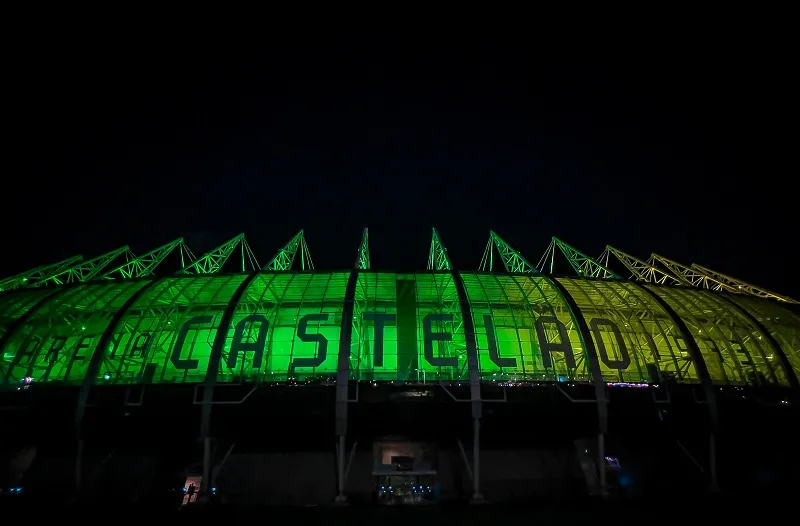 Arena Castelão será palco de jogos da Copa do Mundo feminina.