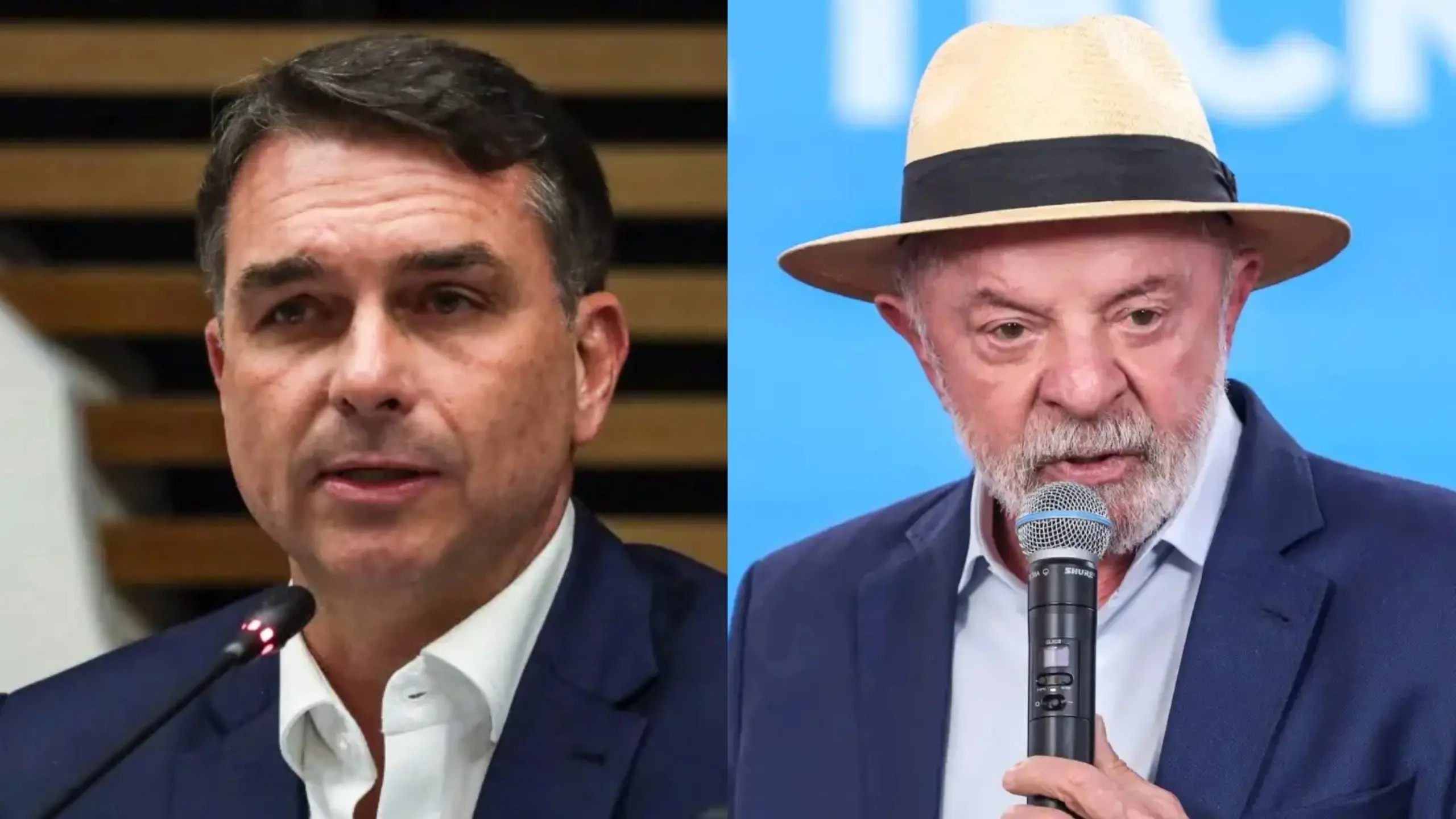 Imagem da notícia Pesquisa Quaest: Flávio Bolsonaro aparece numericamente à frente de Lula em cenário de 2º turno
