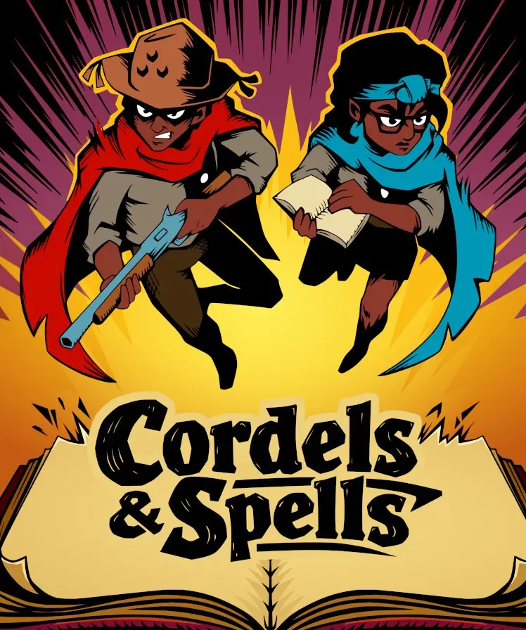 Imagem da notícia 'Cordels & Spells': jogo cearense celebra a cultura nordestina em experiência de ação frenética