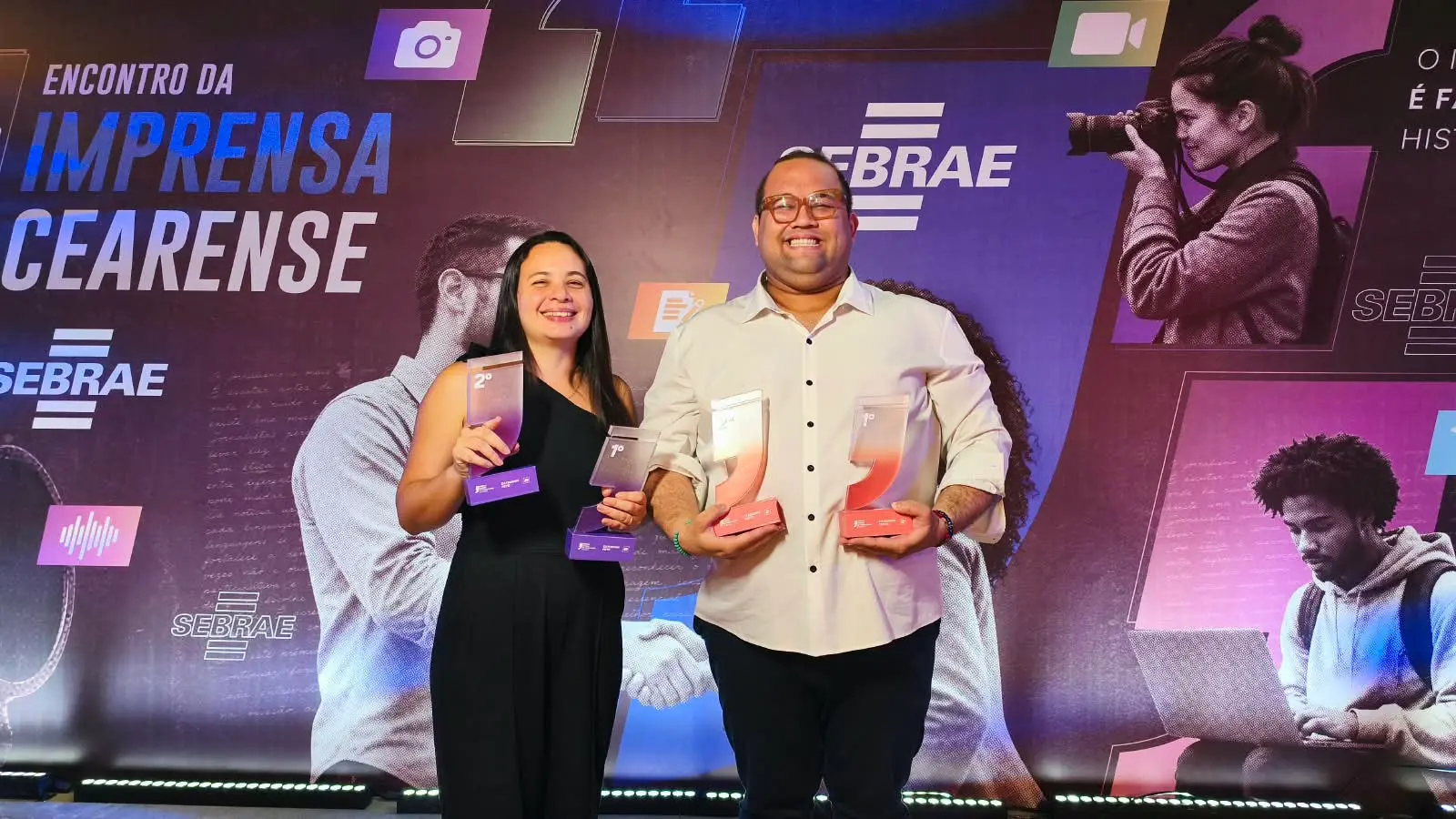 Imagem da notícia Diário do Nordeste conquista seis premiações em duas categorias do Prêmio Sebrae de Jornalismo