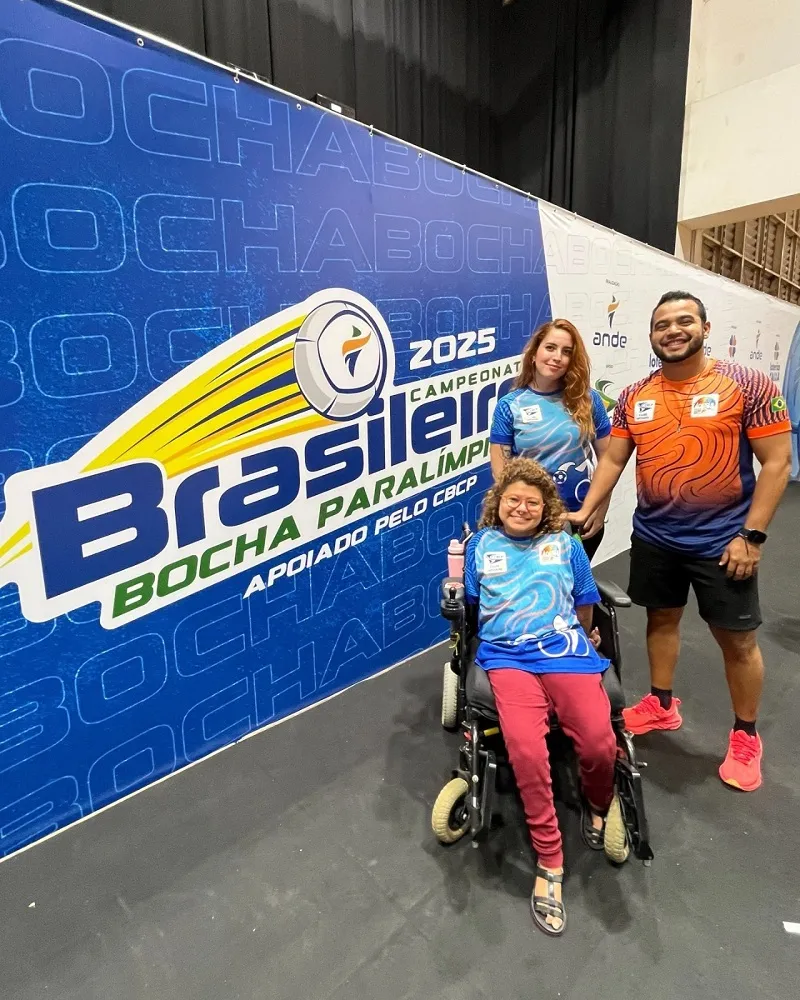 Emylle Torres, atleta da bocha, também está na disputa do ParaSesc.