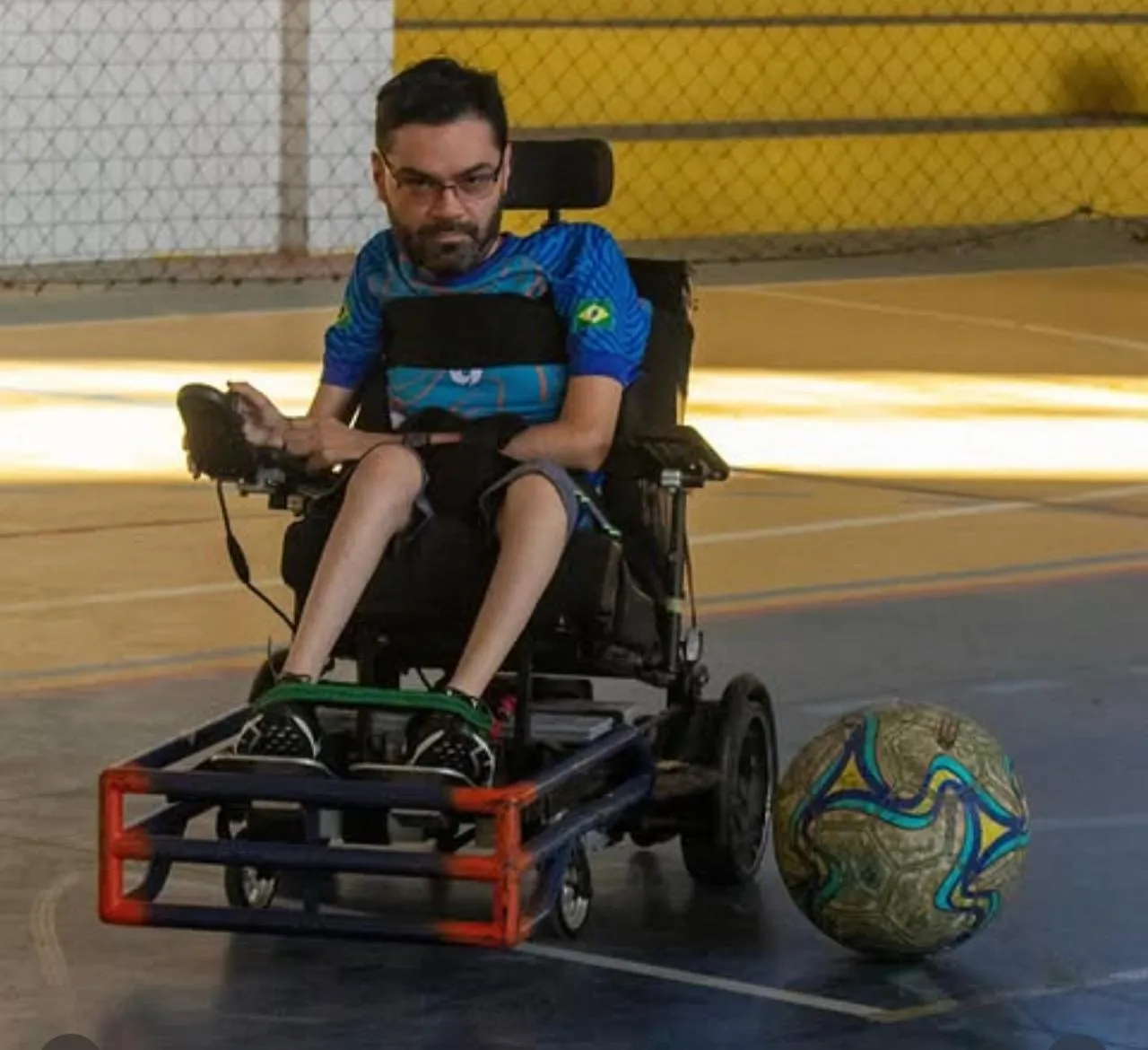 Igor Gomes, atleta do power soccer.