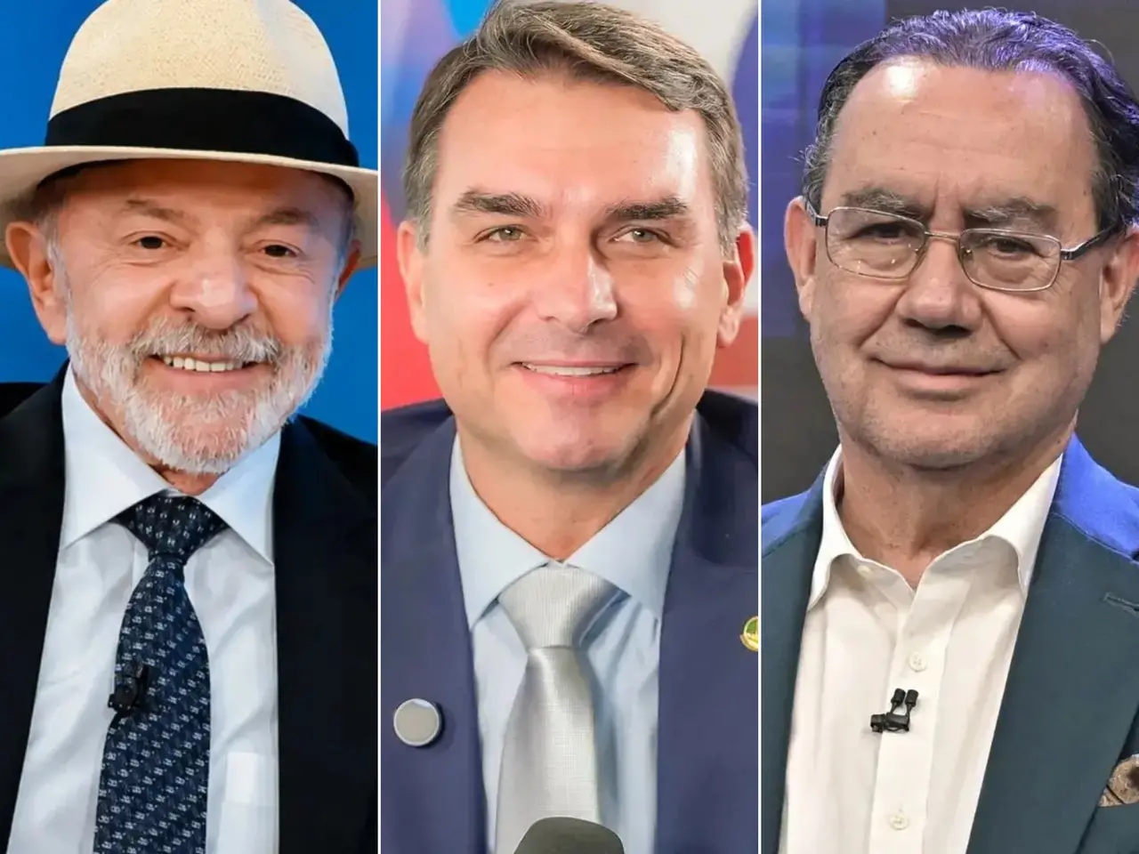 Imagem da notícia Pesquisa Quaest: Lula tem 37%, Flávio 33% e Cury 6%