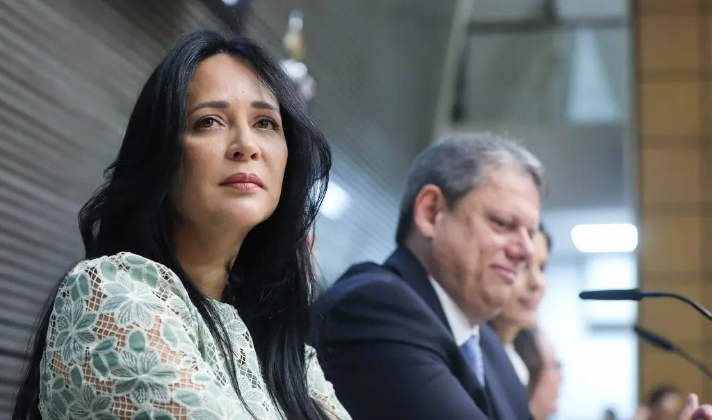 Imagem da notícia Quem é Cristiane Freitas, esposa de Tarcísio e primeira-dama do Estado de São Paulo