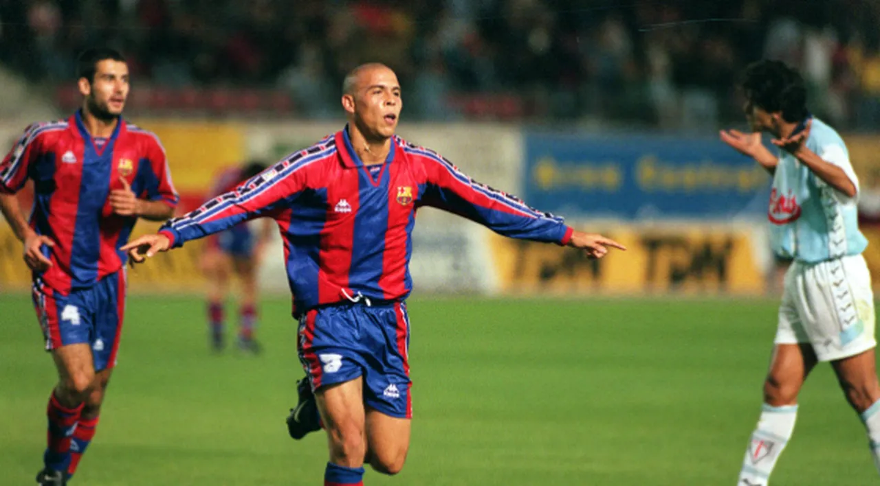 Ronaldo viveu grande momento da carreira no Barcelona