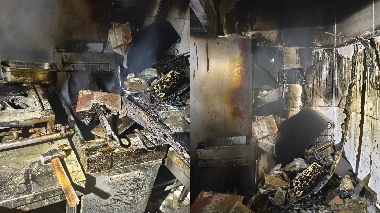 Imagem da notícia Fogo em fritadeira provoca incêndio em lanchonete no Conjunto Ceará 