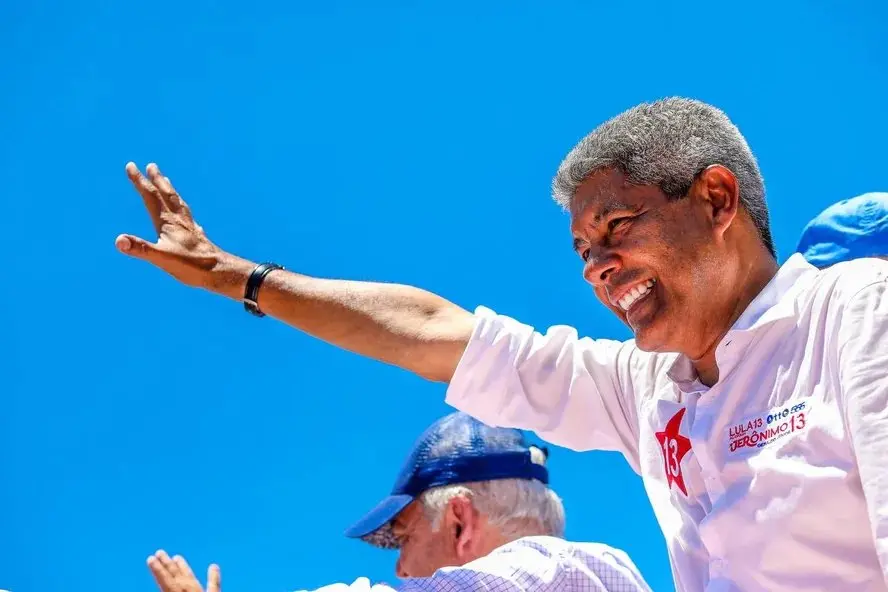 Imagem da notícia Jerônimo Rodrigues ganha segunda eleição para governador da Bahia