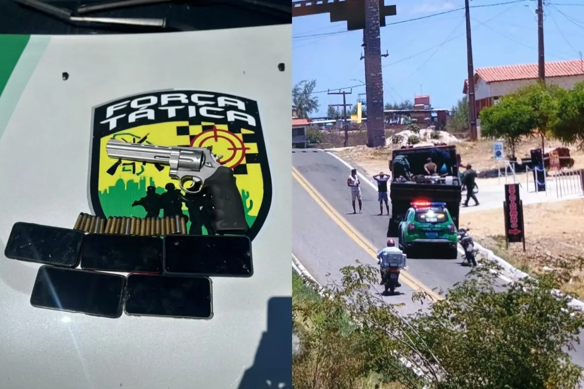 Imagem da notícia Caminhão com ferramentas para retirar trilhos ferroviários é interceptado pela PM em Piquet Carneiro