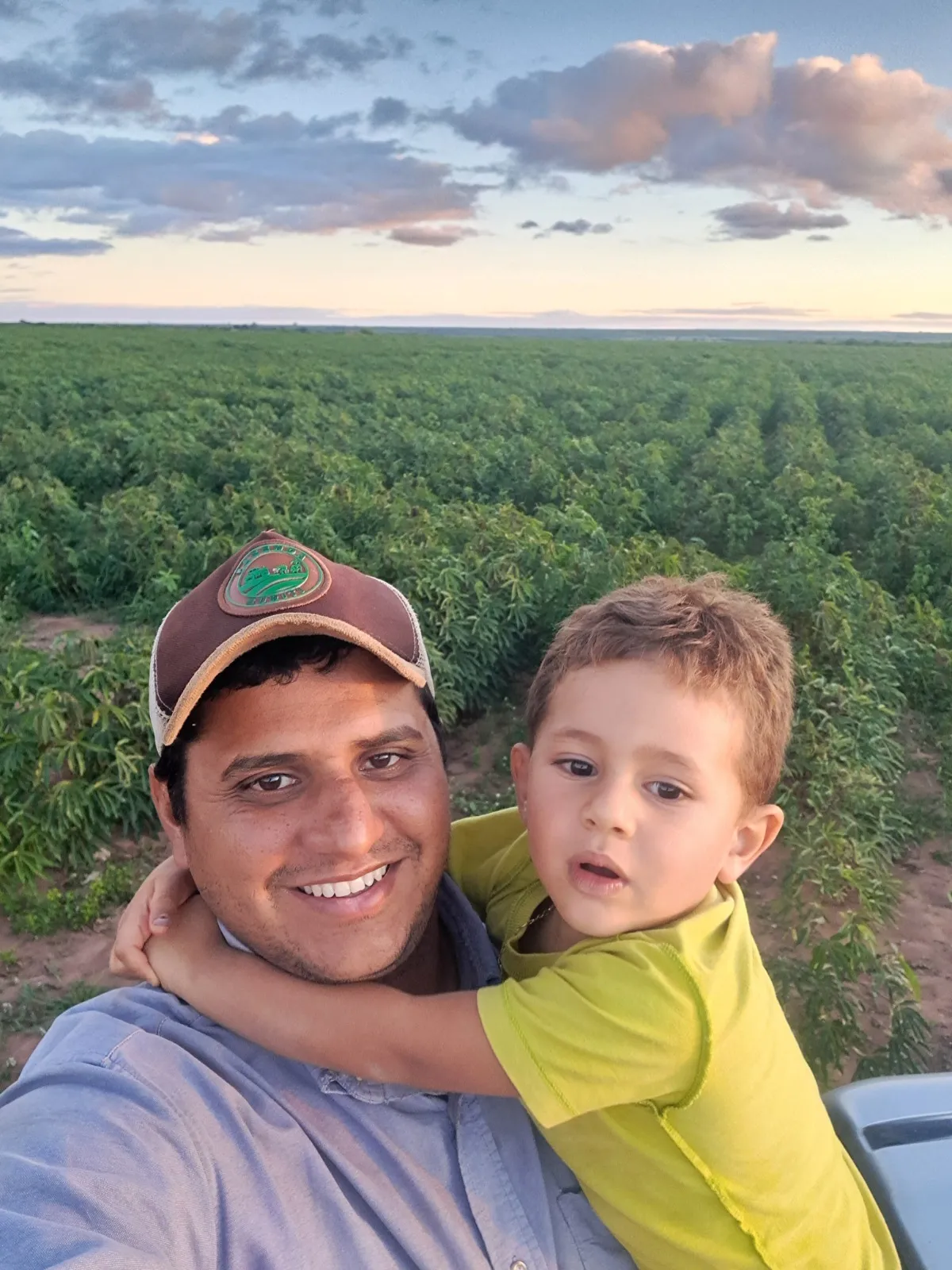 O produtor Lindemberg Morais de Sousa.