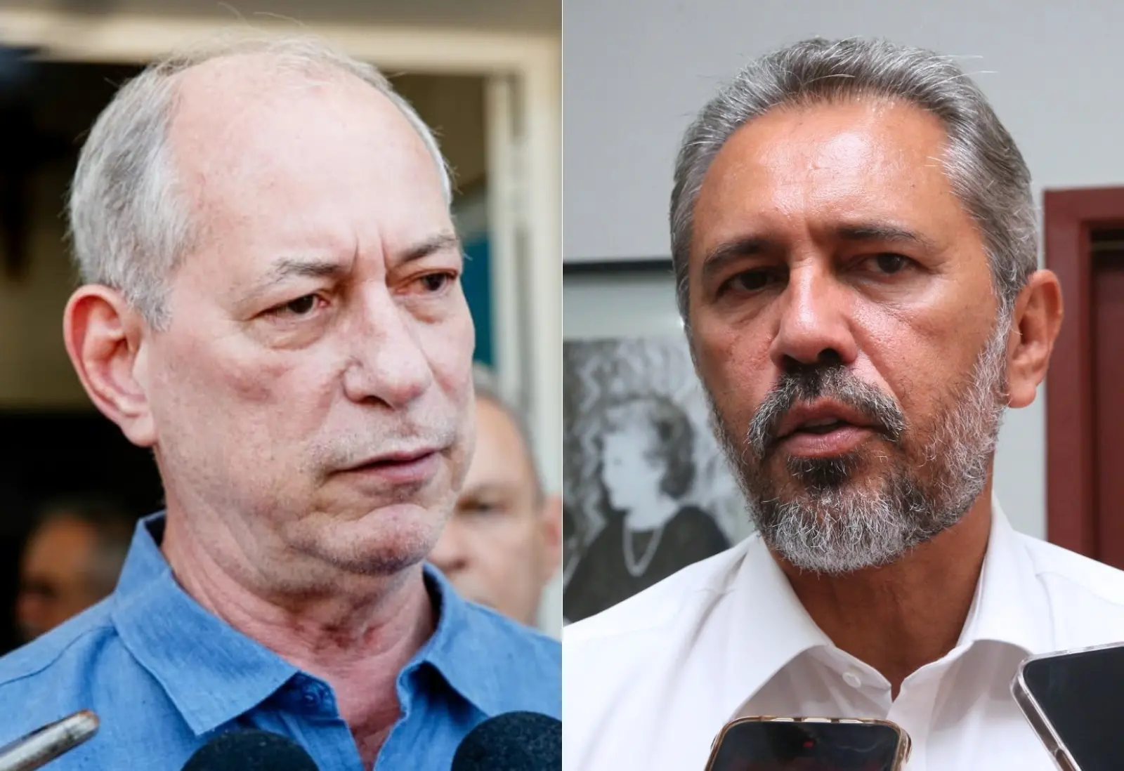 Imagem da notícia Datafolha: Ciro tem44% e Elmano 43% no 1º turno; candidatos estão em empate técnico