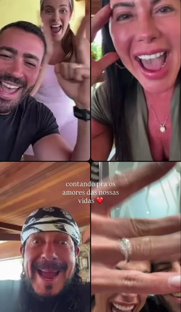 Pipo e Mari Gonzalez namoravam há dois anos.