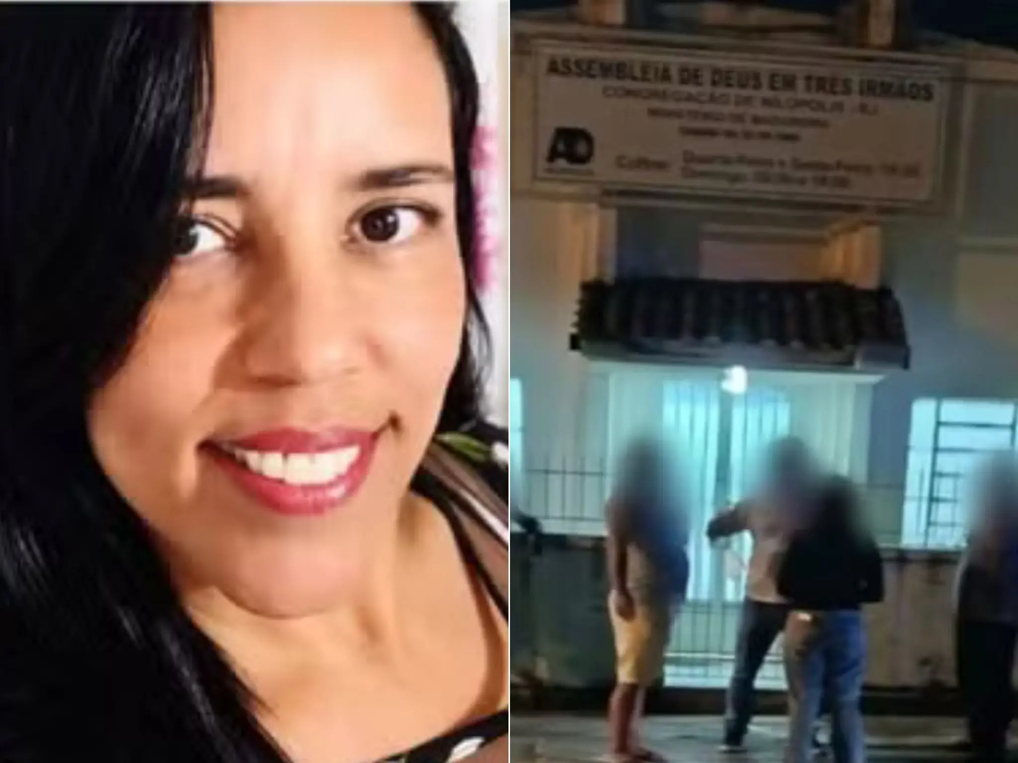Imagem da notícia Mulher é morta com tiro na cabeça durante culto no RJ; ex-companheiro é preso